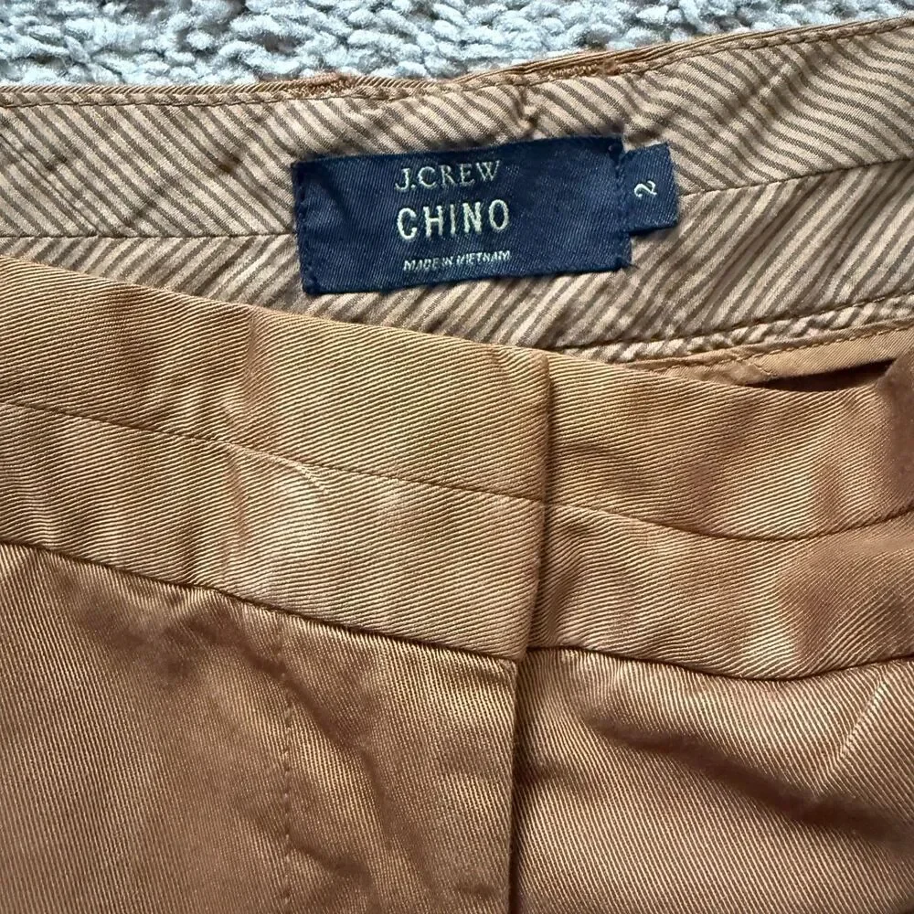 J. Crew Tan Cotton Casual Shorts